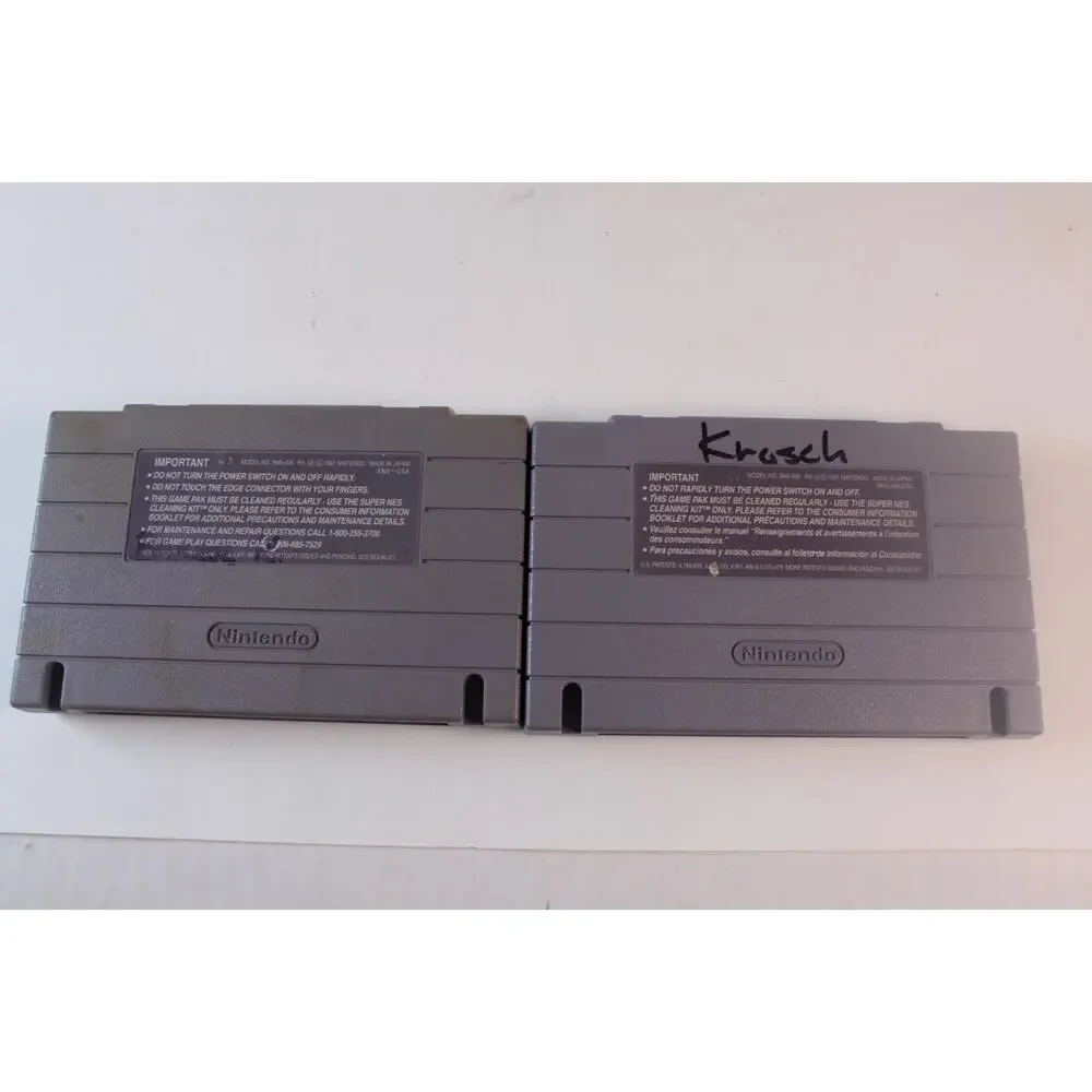 2 game lot: Home Alone 1 + Home Alone 2 (Super Nintedo, SNES) Game Carts Only